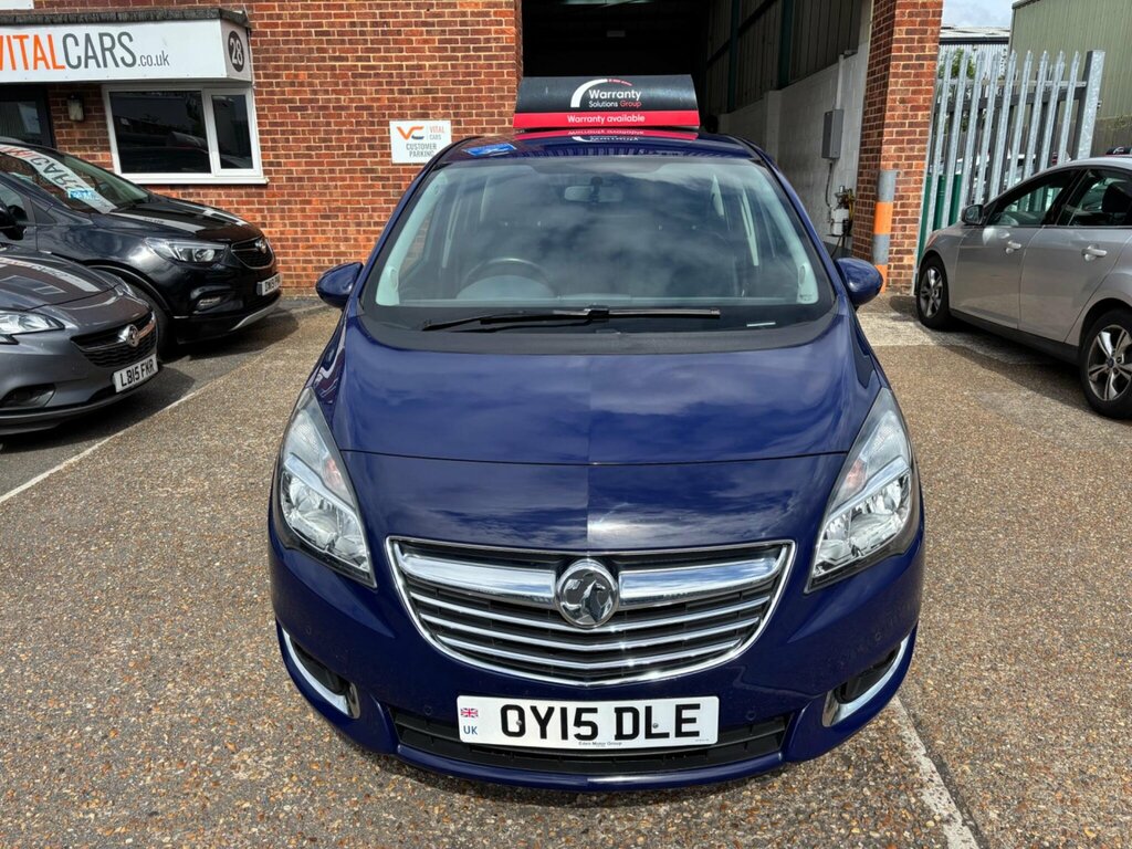 Vauxhall Meriva 1.4I Tech Line Euro 6 OY15DLE Blue #2