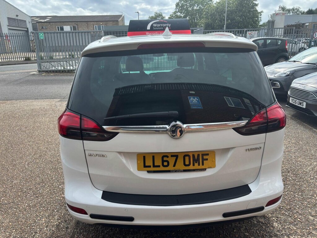 Vauxhall Zafira Tourer 1.4I Turbo Sri Nav Euro 6 LL67OMF White #5