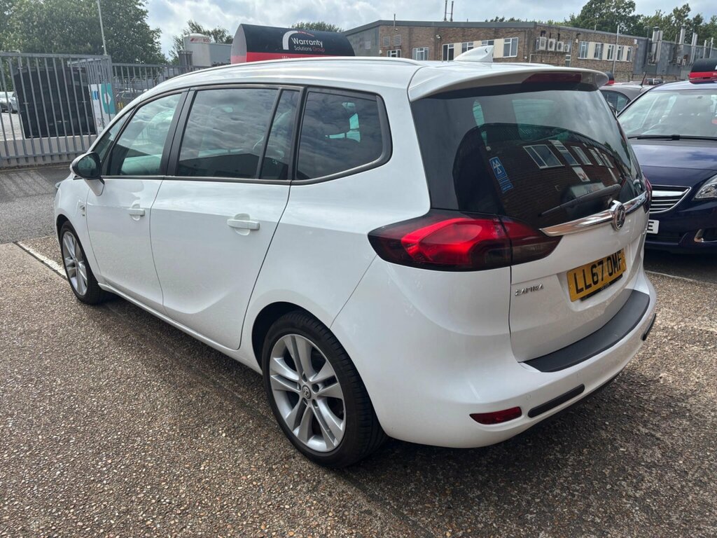 Vauxhall Zafira Tourer 1.4I Turbo Sri Nav Euro 6 LL67OMF White #4