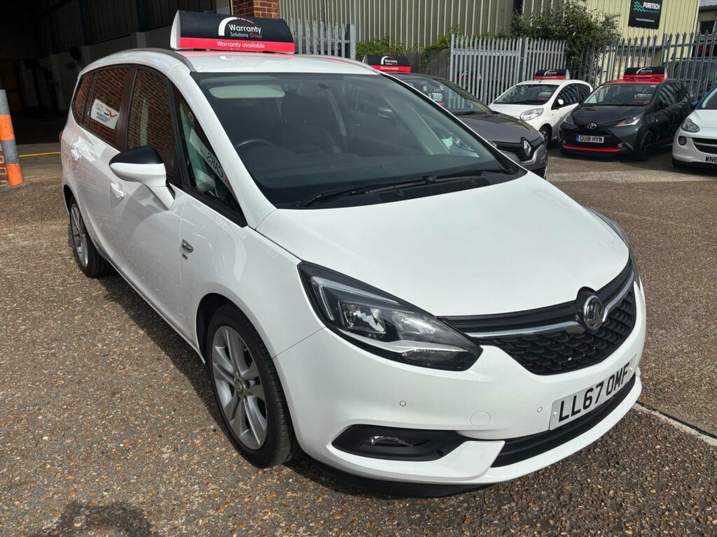 Vauxhall Zafira Tourer 1.4I Turbo Sri Nav Euro 6 LL67OMF White #3