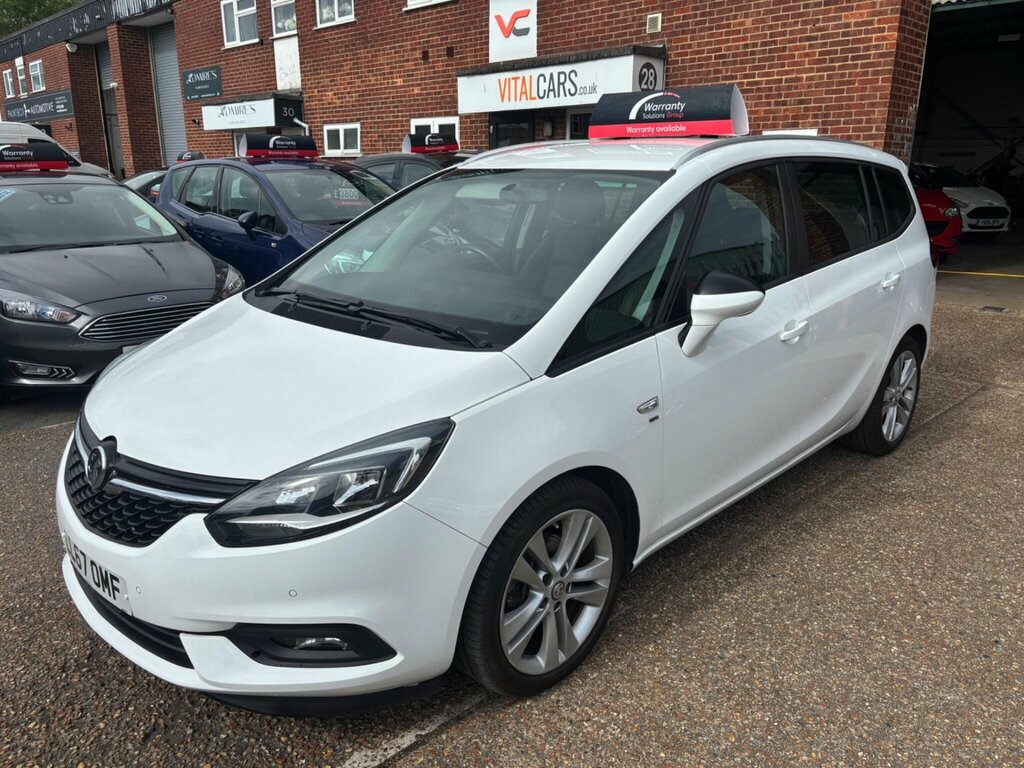 Vauxhall Zafira Tourer 1.4I Turbo Sri Nav Euro 6 White