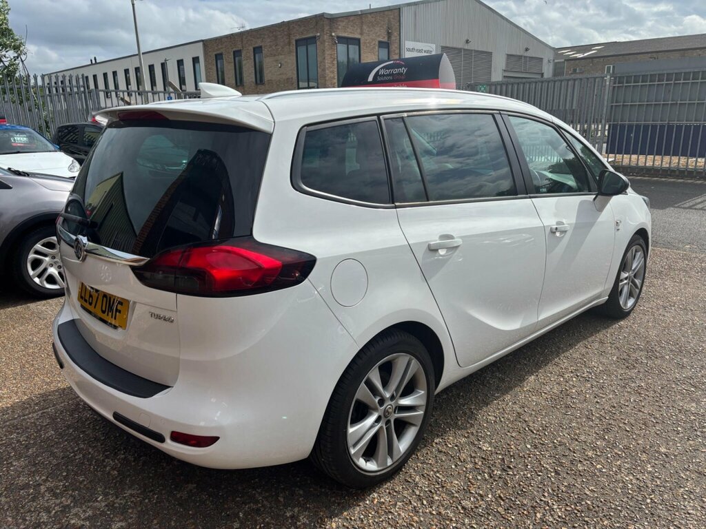 Vauxhall Zafira Tourer 1.4I Turbo Sri Nav Euro 6 LL67OMF White #6