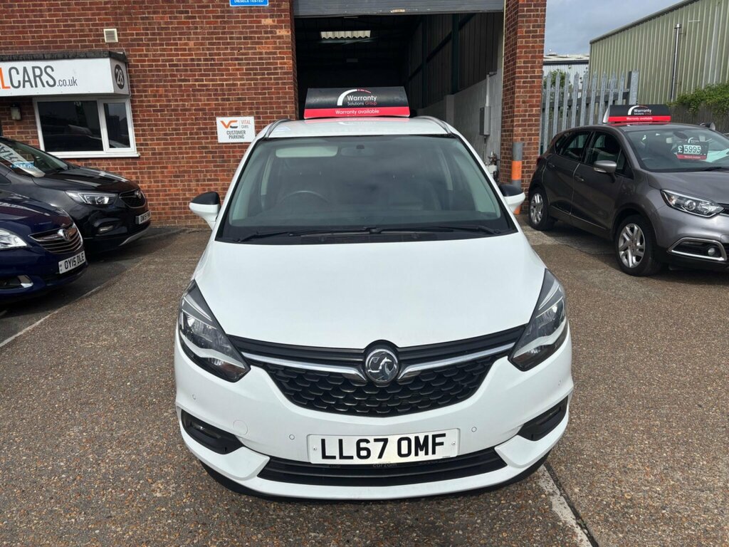 Vauxhall Zafira Tourer 1.4I Turbo Sri Nav Euro 6 LL67OMF White #2
