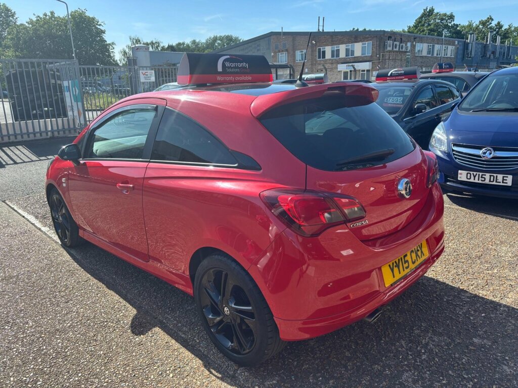 Vauxhall Corsa 1.2I Limited Edition Euro 6 YY15CKX Red #4