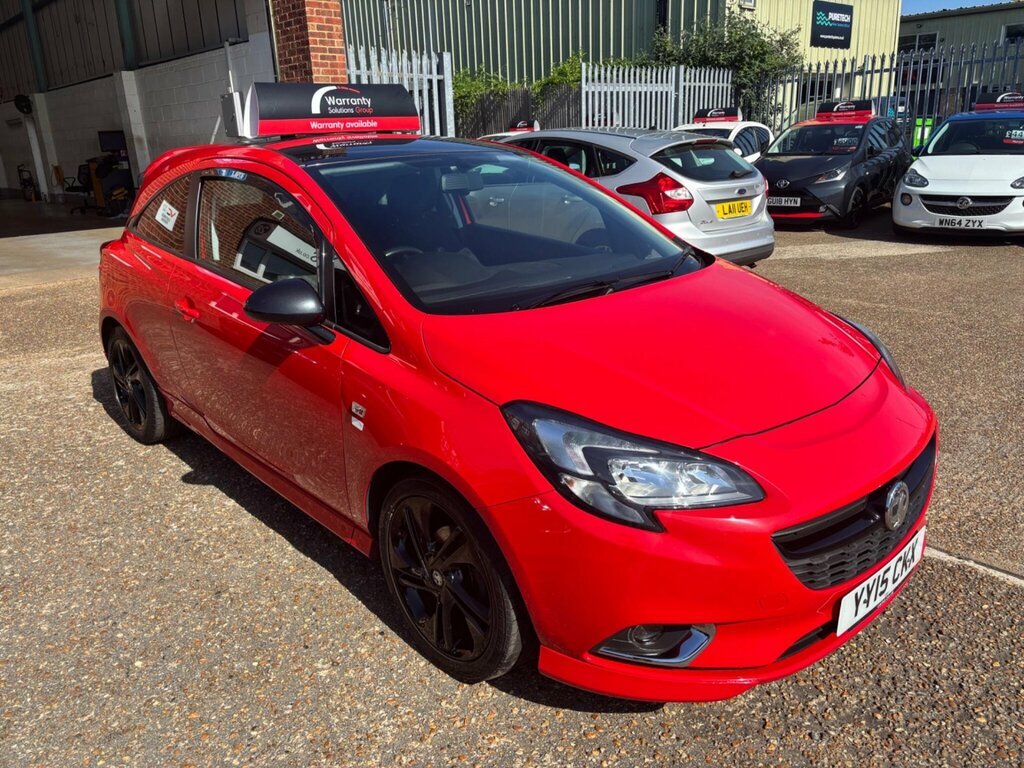 Vauxhall Corsa 1.2I Limited Edition Euro 6 YY15CKX Red #3