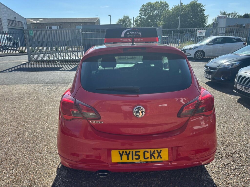 Vauxhall Corsa 1.2I Limited Edition Euro 6 YY15CKX Red #5