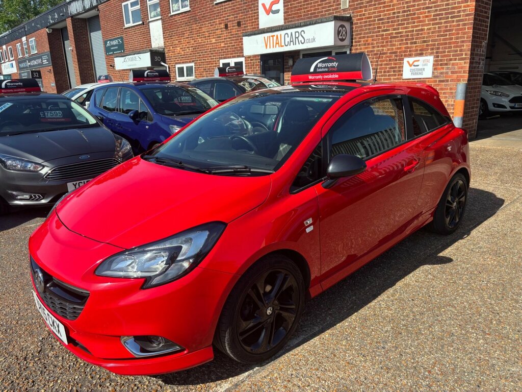Vauxhall Corsa 1.2I Limited Edition Euro 6 Red