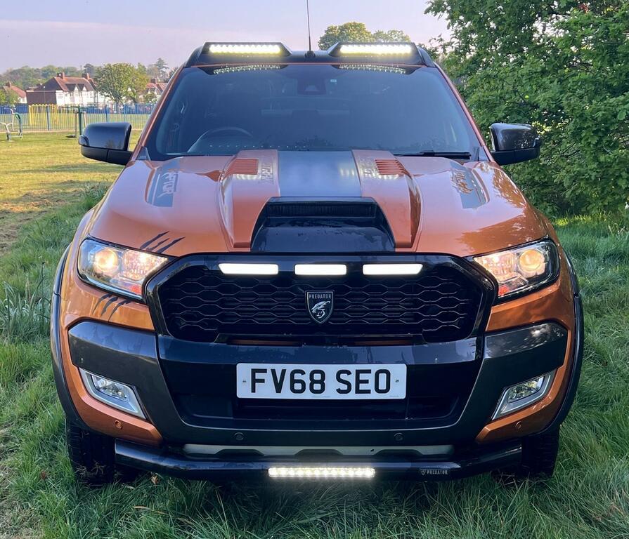 Ford Ranger 3.2 Tdci Wildtrak Pickup Double Cab Aut FV68SEO Orange #2
