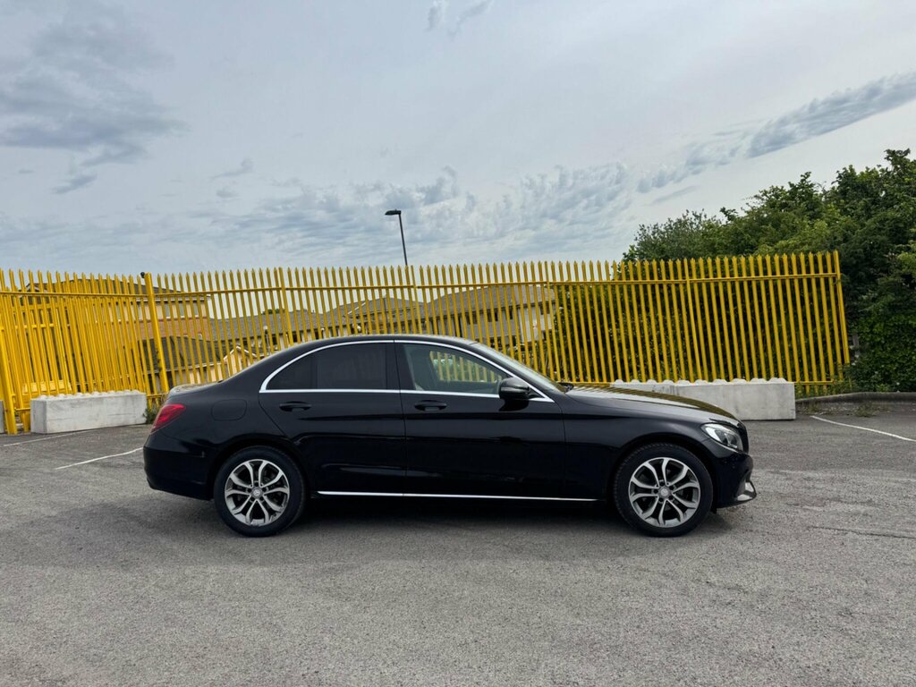 Mercedes-Benz C Class 1.6 C200d Sport Euro 6 Ss DF66ZWD Black #5