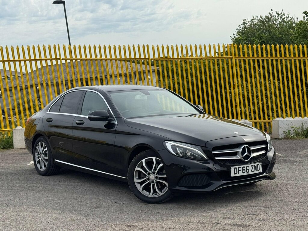 Mercedes-Benz C Class 1.6 C200d Sport Euro 6 Ss Black