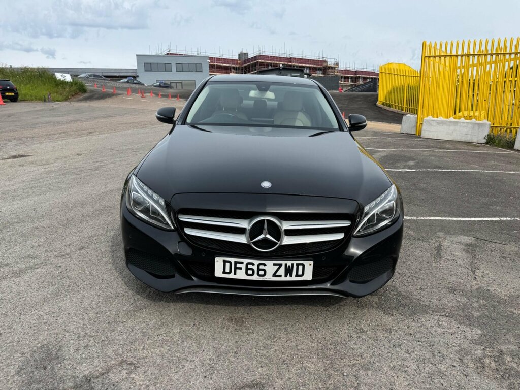 Mercedes-Benz C Class 1.6 C200d Sport Euro 6 Ss DF66ZWD Black #3