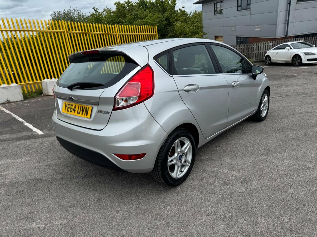 Ford Fiesta 1.25 Zetec Euro 5 YE64UVN Silver #6