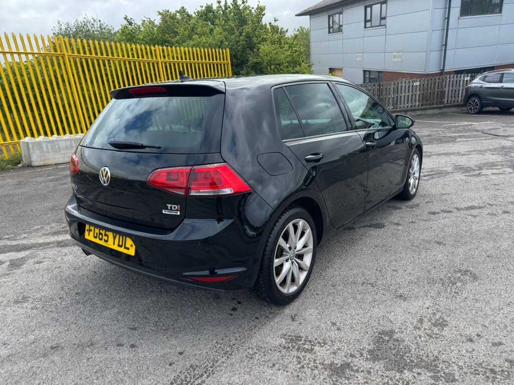 Volkswagen Golf 1.6 Tdi Bluemotion Tech Gt Euro 6 Ss FG65YDL Black #6