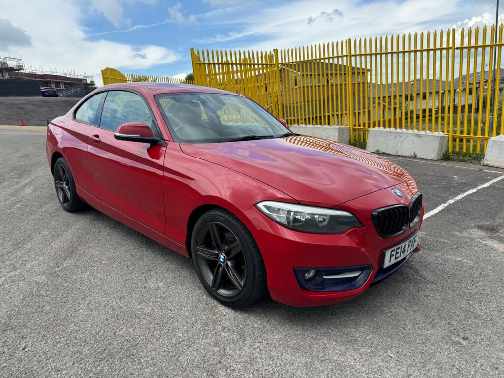 BMW 2 Series 2.0 220D Sport Euro 6 Ss Red #4