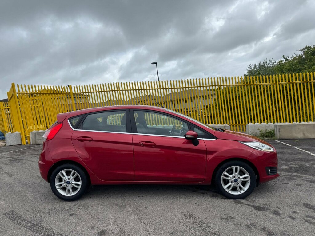 Ford Fiesta 1.0T Ecoboost Zetec Euro 6 Ss SV65MHA Red #5