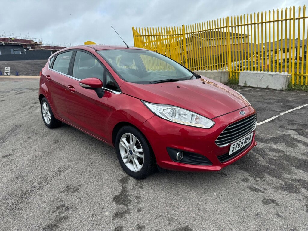 Ford Fiesta 1.0T Ecoboost Zetec Euro 6 Ss SV65MHA Red #4