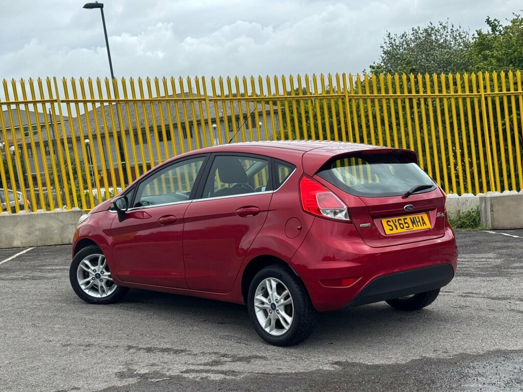 Ford Fiesta 1.0T Ecoboost Zetec Euro 6 Ss SV65MHA Red #2
