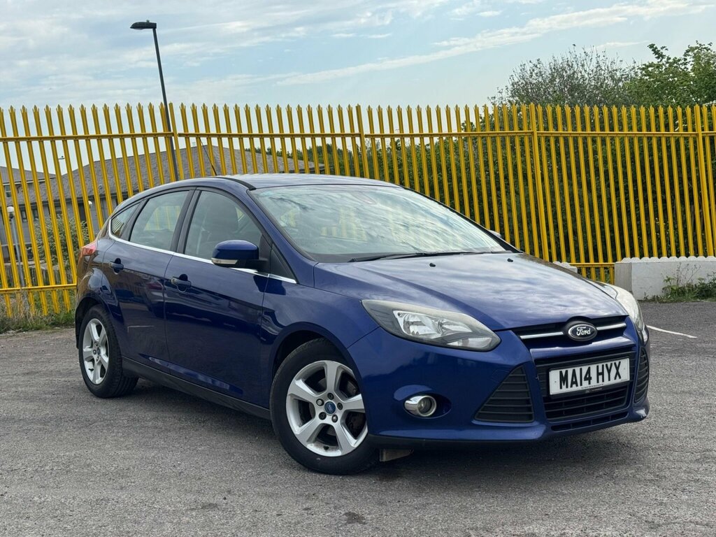 Ford Focus 1.6 Tdci Zetec Navigator Euro 5 Ss MA14HYX Blue