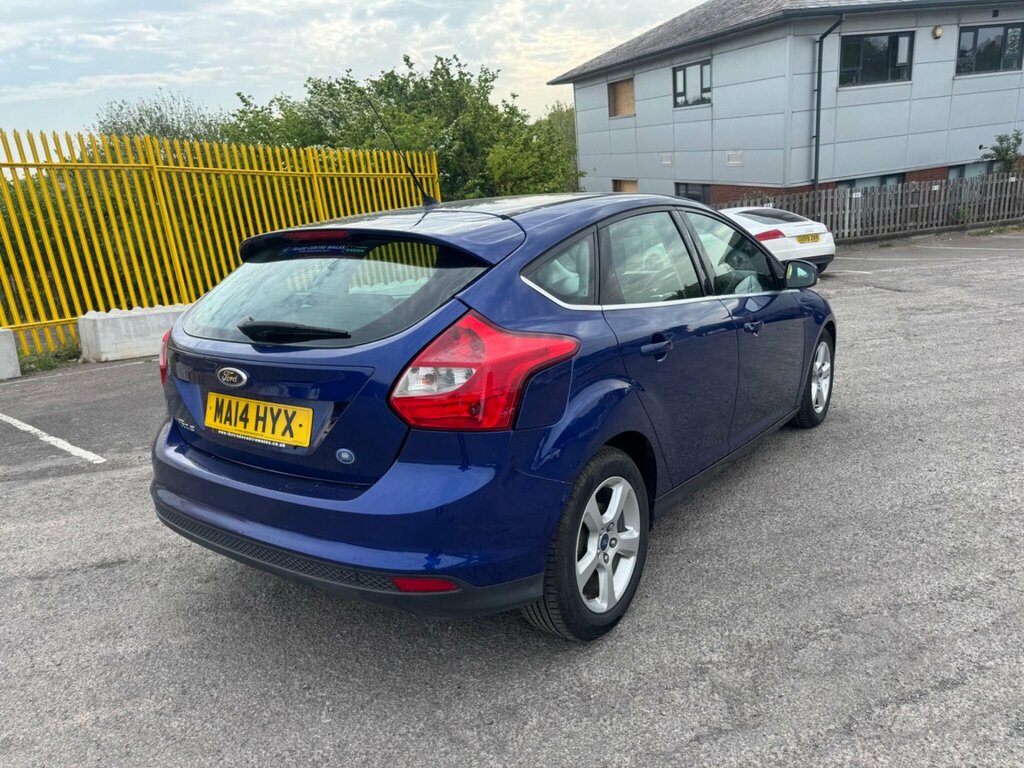 Ford Focus 1.6 Tdci Zetec Navigator Euro 5 Ss MA14HYX Blue #6