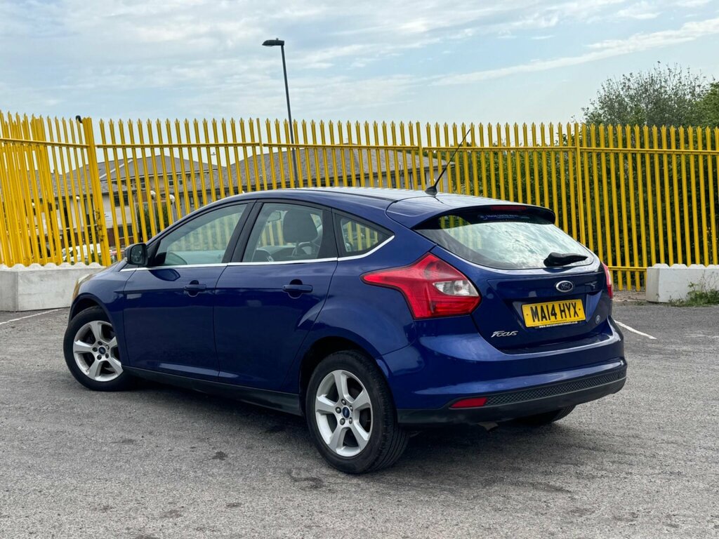 Ford Focus 1.6 Tdci Zetec Navigator Euro 5 Ss MA14HYX Blue #2