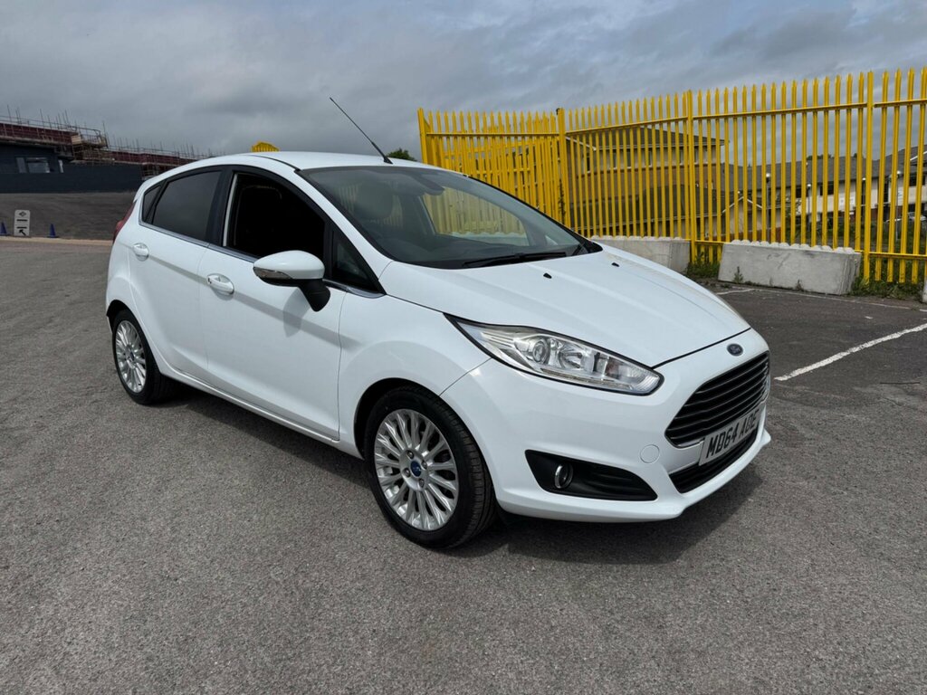 Ford Fiesta 1.0T Ecoboost Titanium Euro 5 Ss MD64AOE White #4
