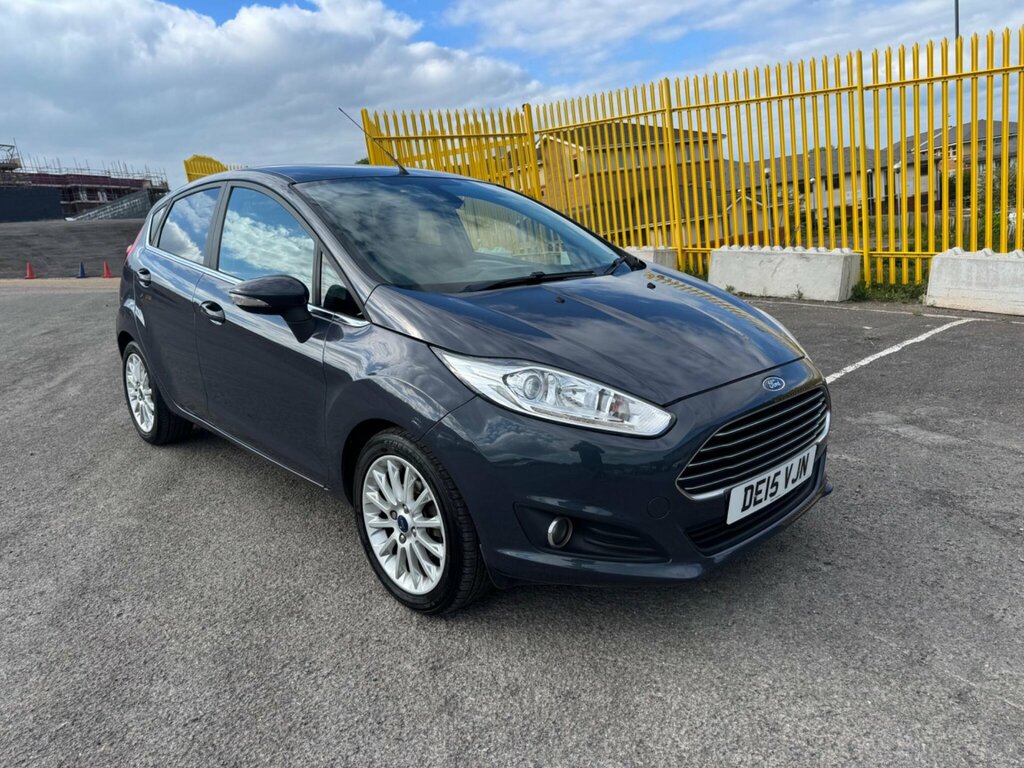Ford Fiesta 1.0T Ecoboost Titanium X Euro 6 Ss DE15VJN Grey #4
