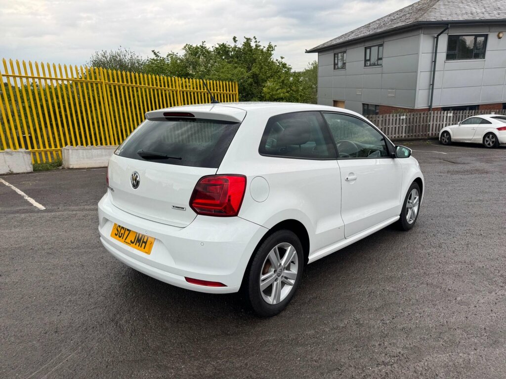 Volkswagen Polo 1.0 Match Edition Euro 6 Ss SG17JMH White #6
