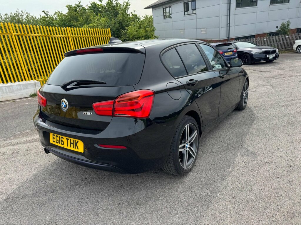 BMW 1 Series 1.5 118I Sport Euro 6 Ss EG16THK Black #6