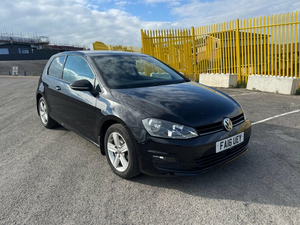 Volkswagen Golf 1.4 Tsi Bluemotion Tech Match Edition Euro 6 Ss FA16UEY Black #4