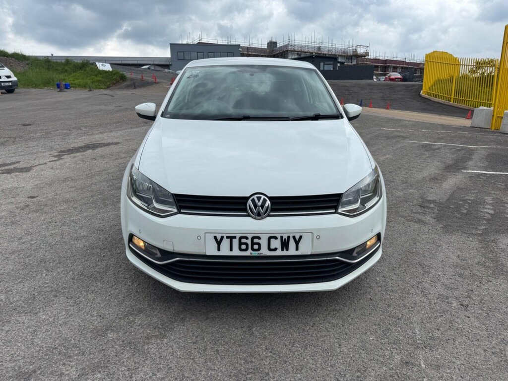 Volkswagen Polo 1.0 Bluemotion Tech Match Euro 6 Ss YT66CWY White #3