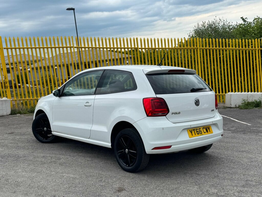 Volkswagen Polo 1.0 Bluemotion Tech Match Euro 6 Ss YT66CWY White #2