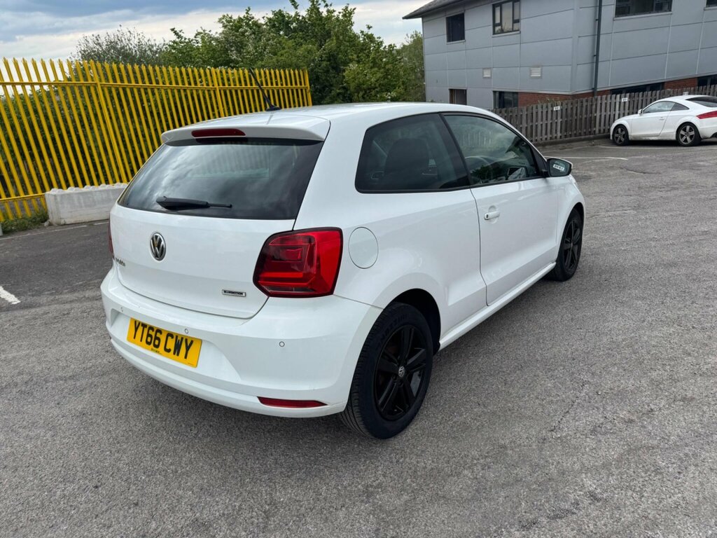 Volkswagen Polo 1.0 Bluemotion Tech Match Euro 6 Ss YT66CWY White #6