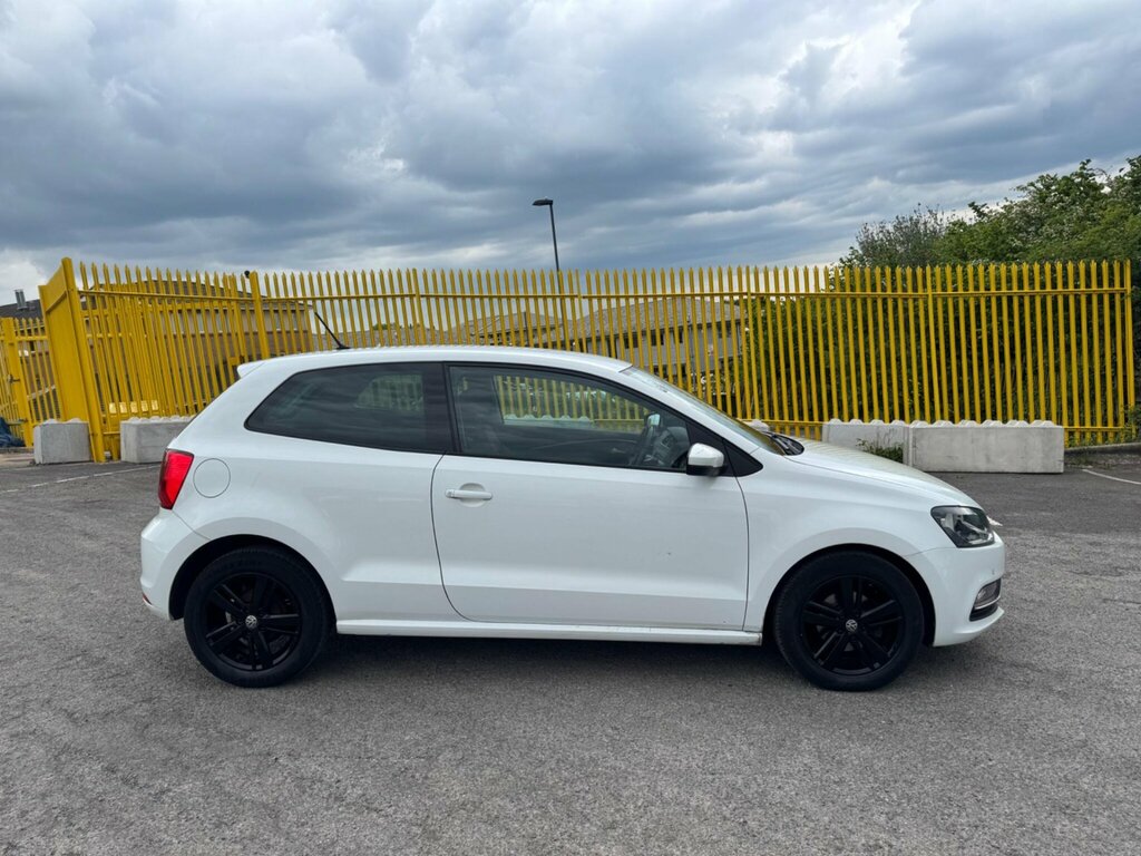 Volkswagen Polo 1.0 Bluemotion Tech Match Euro 6 Ss YT66CWY White #5