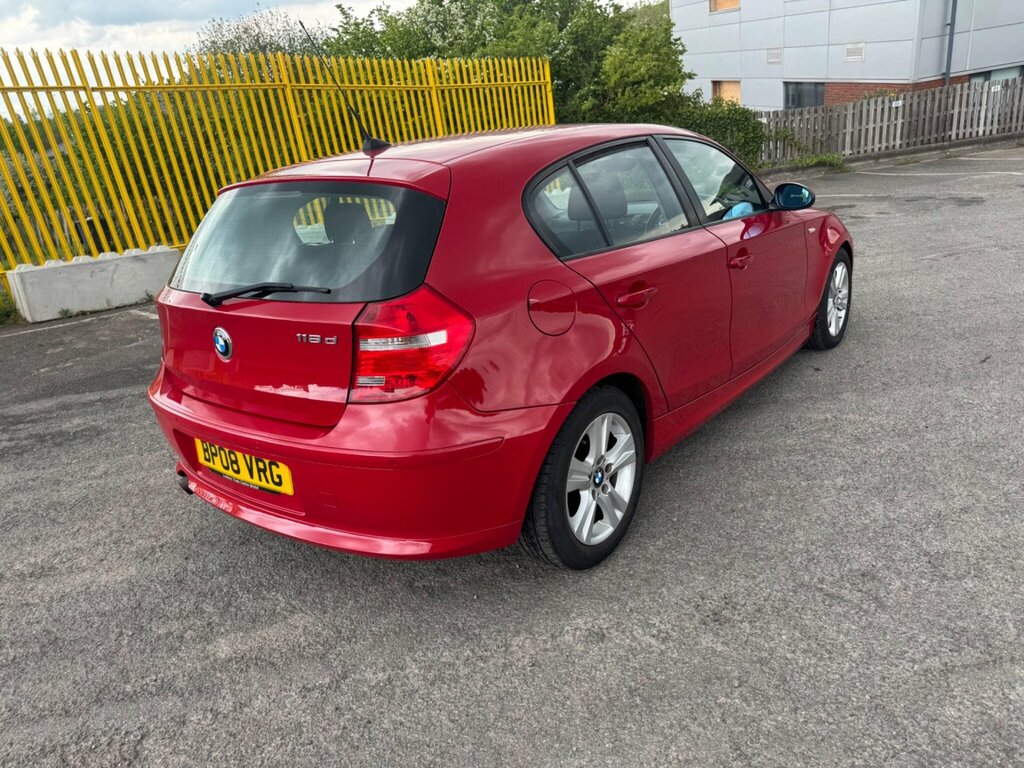 BMW 1 Series 2.0 118D Se Euro 4 Red #6