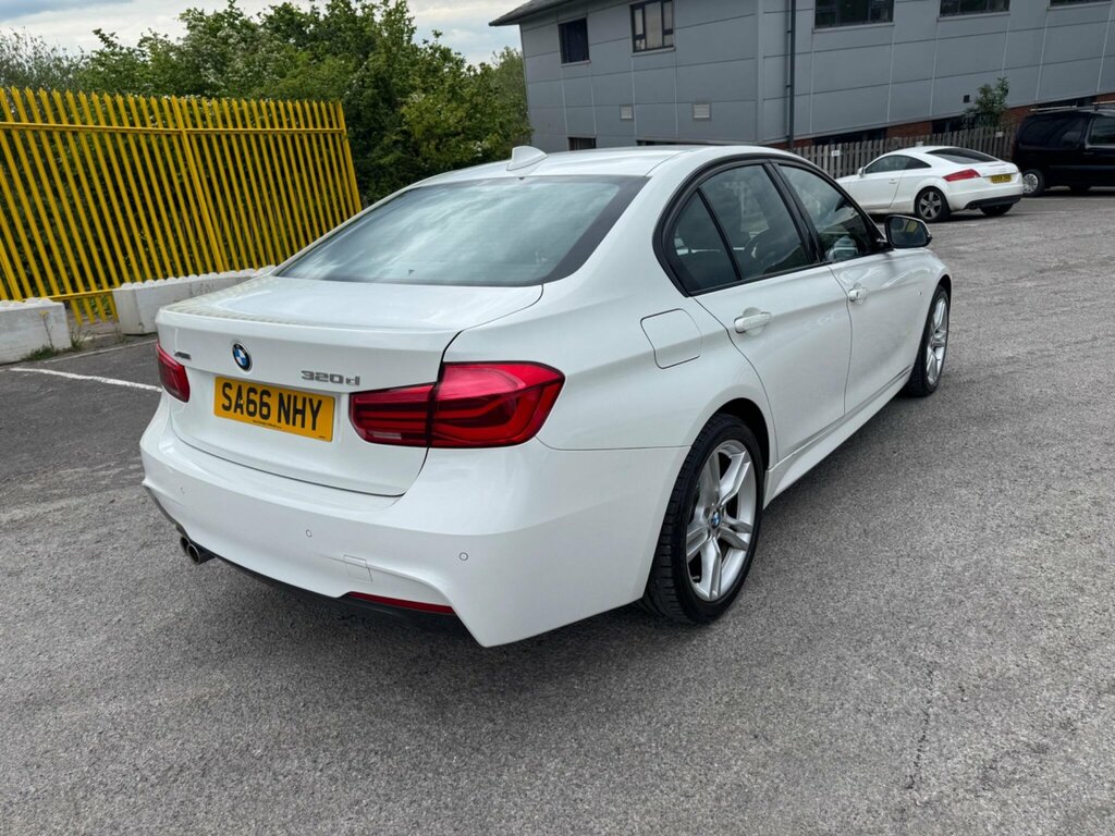 BMW 3 Series 2.0 320D M Sport Xdrive Euro 6 Ss SA66NHY White #6