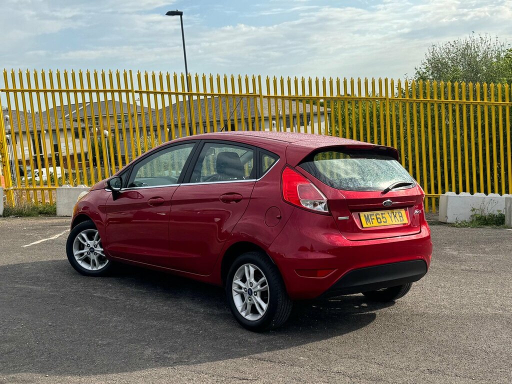 Ford Fiesta 1.0T Ecoboost Zetec Euro 6 Ss MF65YKB Red #2