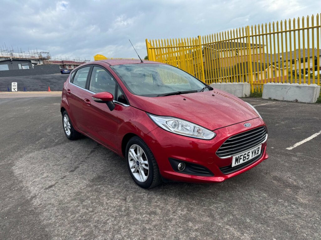 Ford Fiesta 1.0T Ecoboost Zetec Euro 6 Ss MF65YKB Red #4