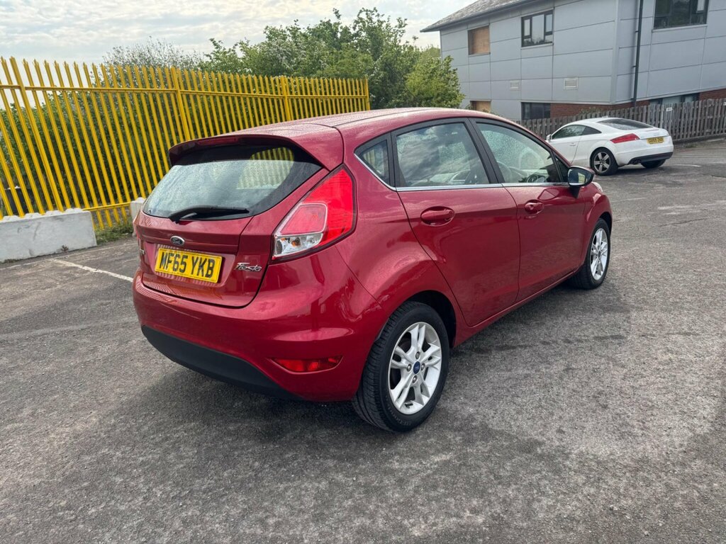 Ford Fiesta 1.0T Ecoboost Zetec Euro 6 Ss MF65YKB Red #6