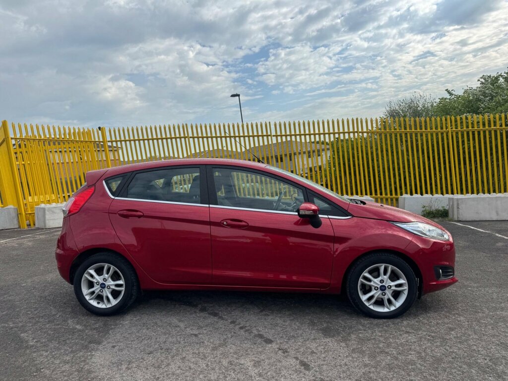 Ford Fiesta 1.0T Ecoboost Zetec Euro 6 Ss MF65YKB Red #5