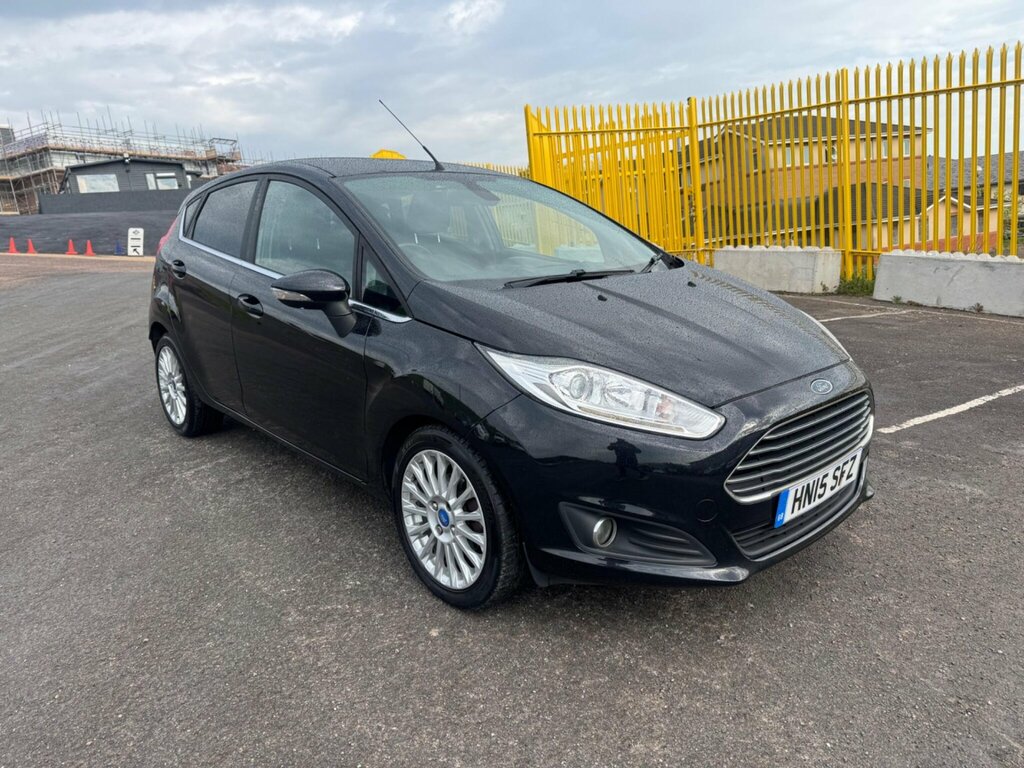 Ford Fiesta 1.0T Ecoboost Titanium Euro 5 Ss HN15SFZ Black #4