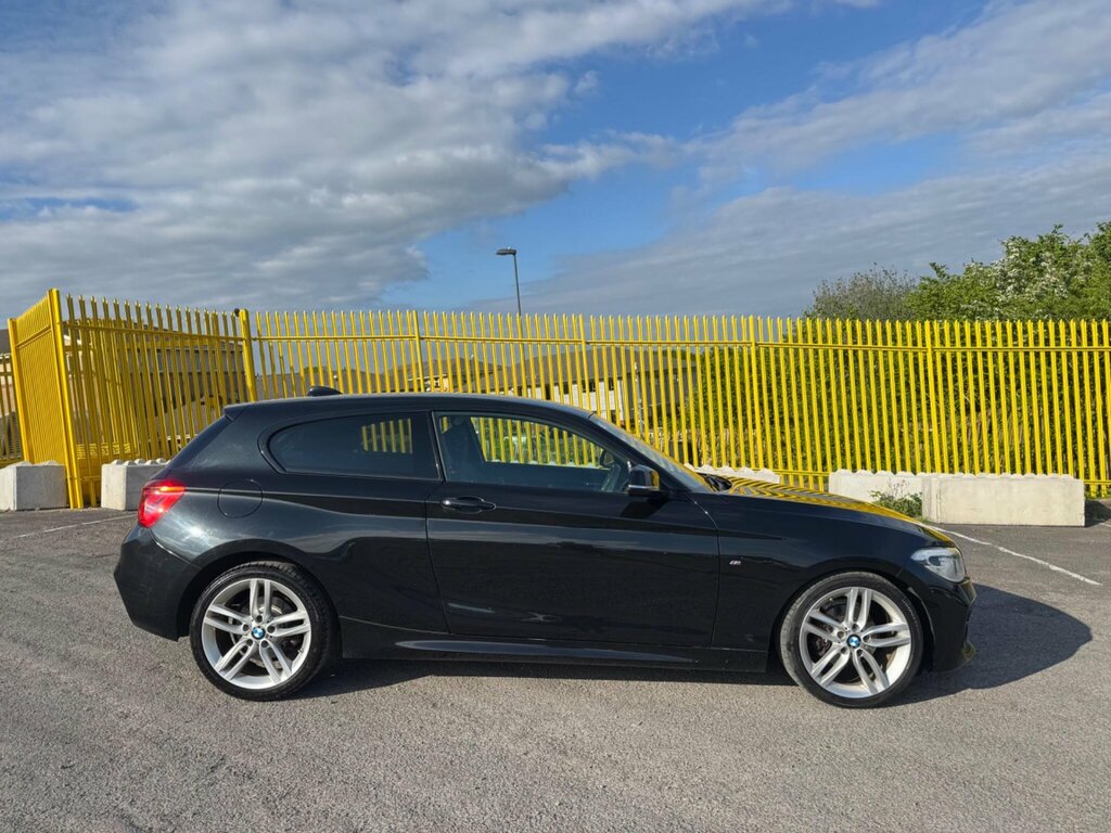 BMW 1 Series 1.5 116D M Sport Euro 6 Ss YA15UFG Black #5