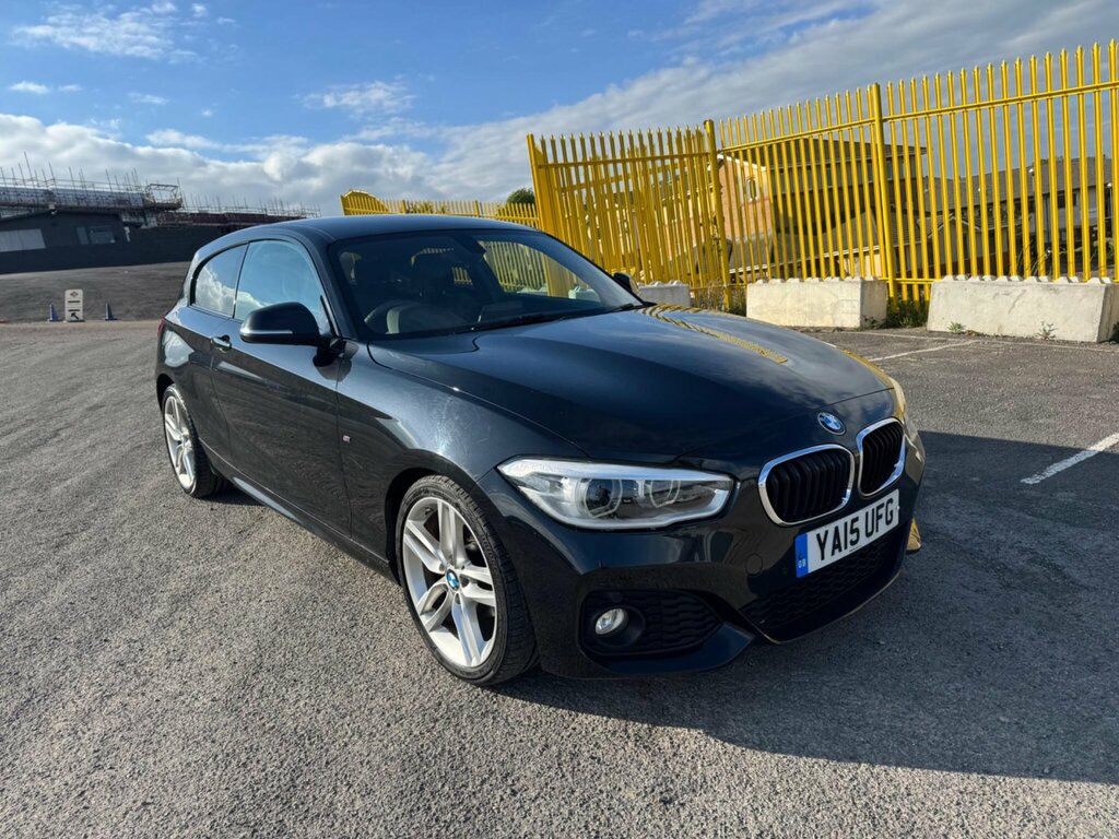 BMW 1 Series 1.5 116D M Sport Euro 6 Ss YA15UFG Black #4