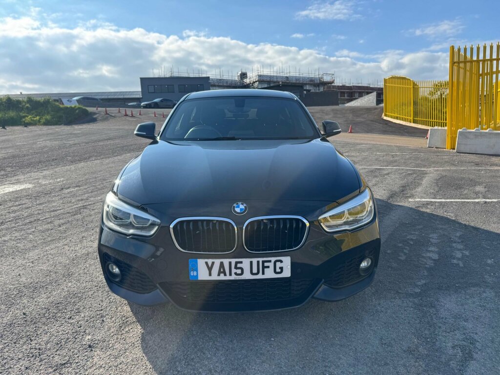 BMW 1 Series 1.5 116D M Sport Euro 6 Ss YA15UFG Black #3