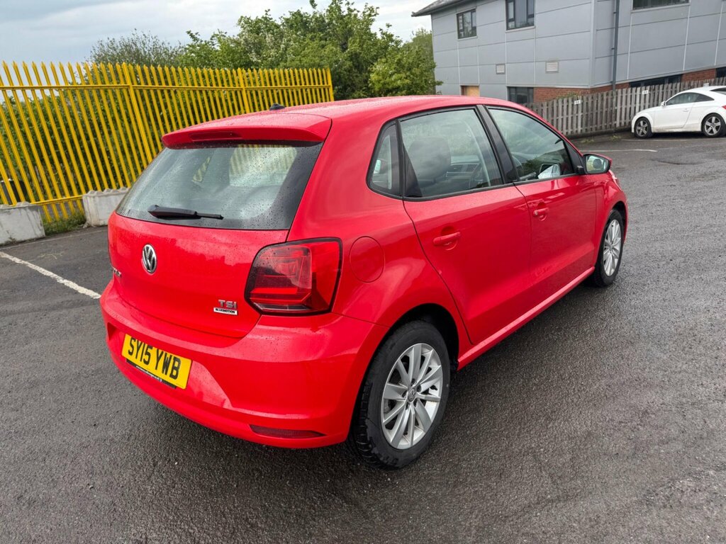Volkswagen Polo 1.2 Tsi Bluemotion Tech Se Euro 6 Ss SY15YWB Red #5