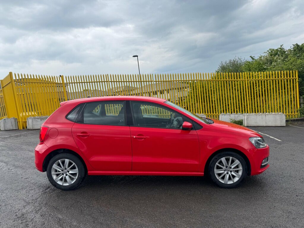 Volkswagen Polo 1.2 Tsi Bluemotion Tech Se Euro 6 Ss SY15YWB Red #4
