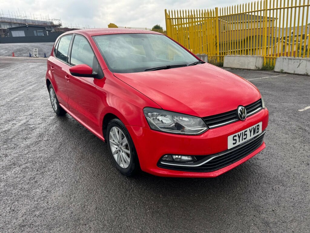 Volkswagen Polo 1.2 Tsi Bluemotion Tech Se Euro 6 Ss SY15YWB Red #6