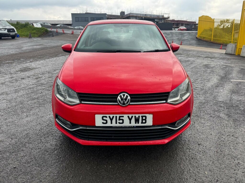 Volkswagen Polo 1.2 Tsi Bluemotion Tech Se Euro 6 Ss SY15YWB Red #3