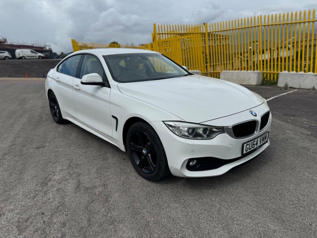 BMW 4 Series Gran Coupe 2.0 420D Se Xdrive Euro 6 Ss GU64VMM White #4