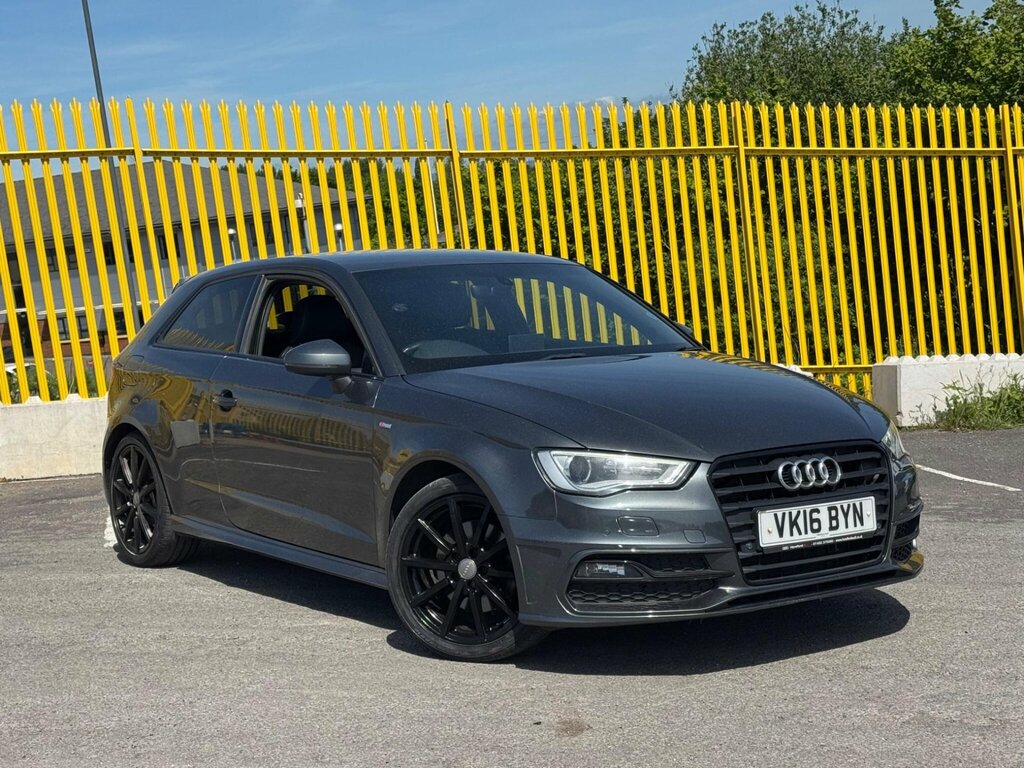 Audi A3 2.0 Tdi S Line Euro 6 Ss Nav Grey