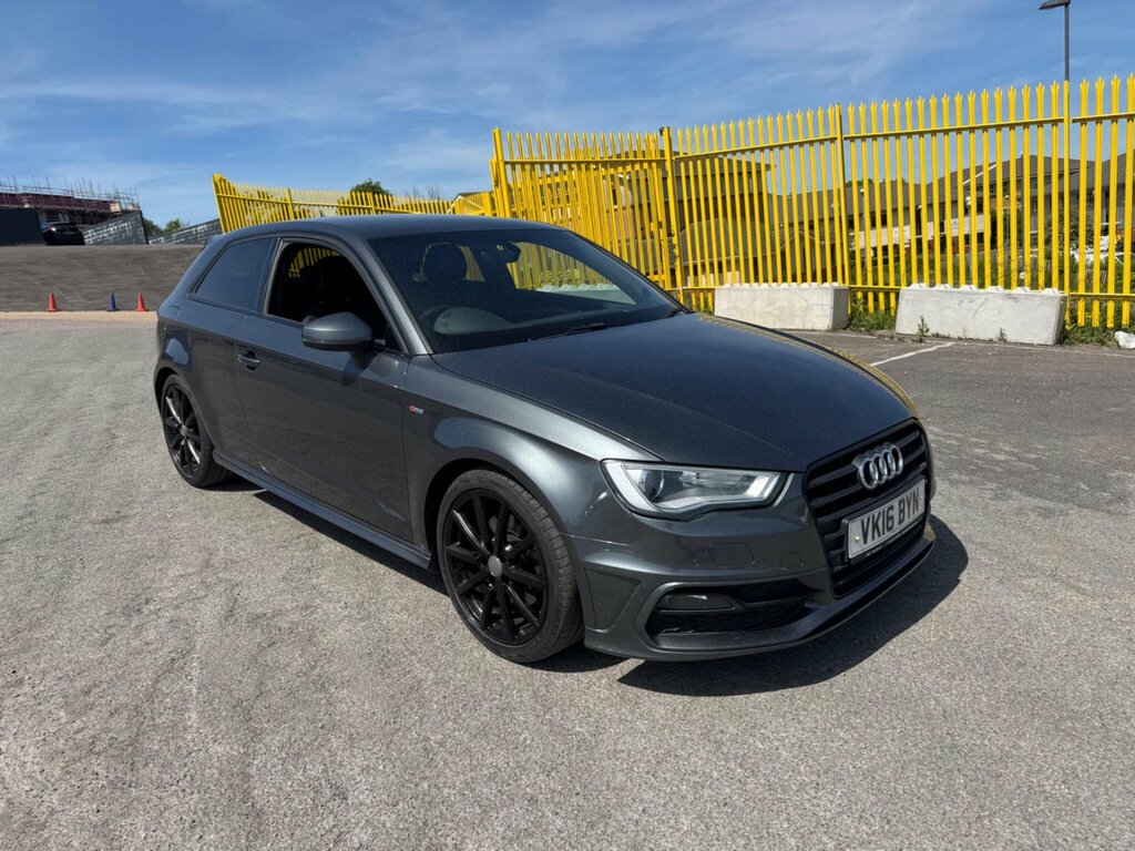Audi A3 2.0 Tdi S Line Euro 6 Ss Nav VK16BYN Grey #4
